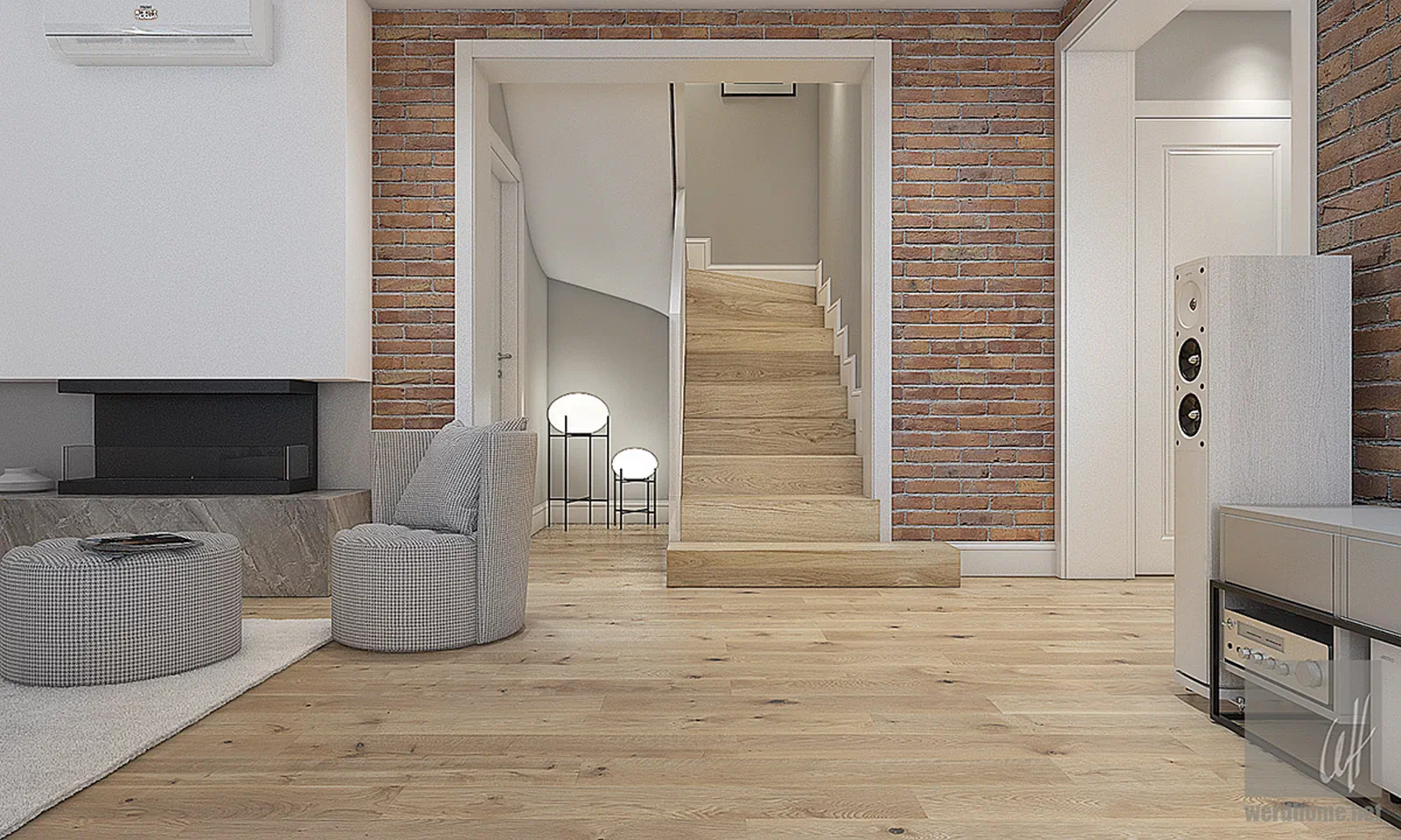 Dom na Wilanowie - Warszawa (107 m2) - wizualizacja 8
